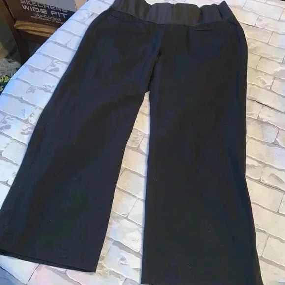 GAP MATERNITY size 8 black pants - Picture 1 of 4
